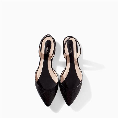 slingbacks zara.